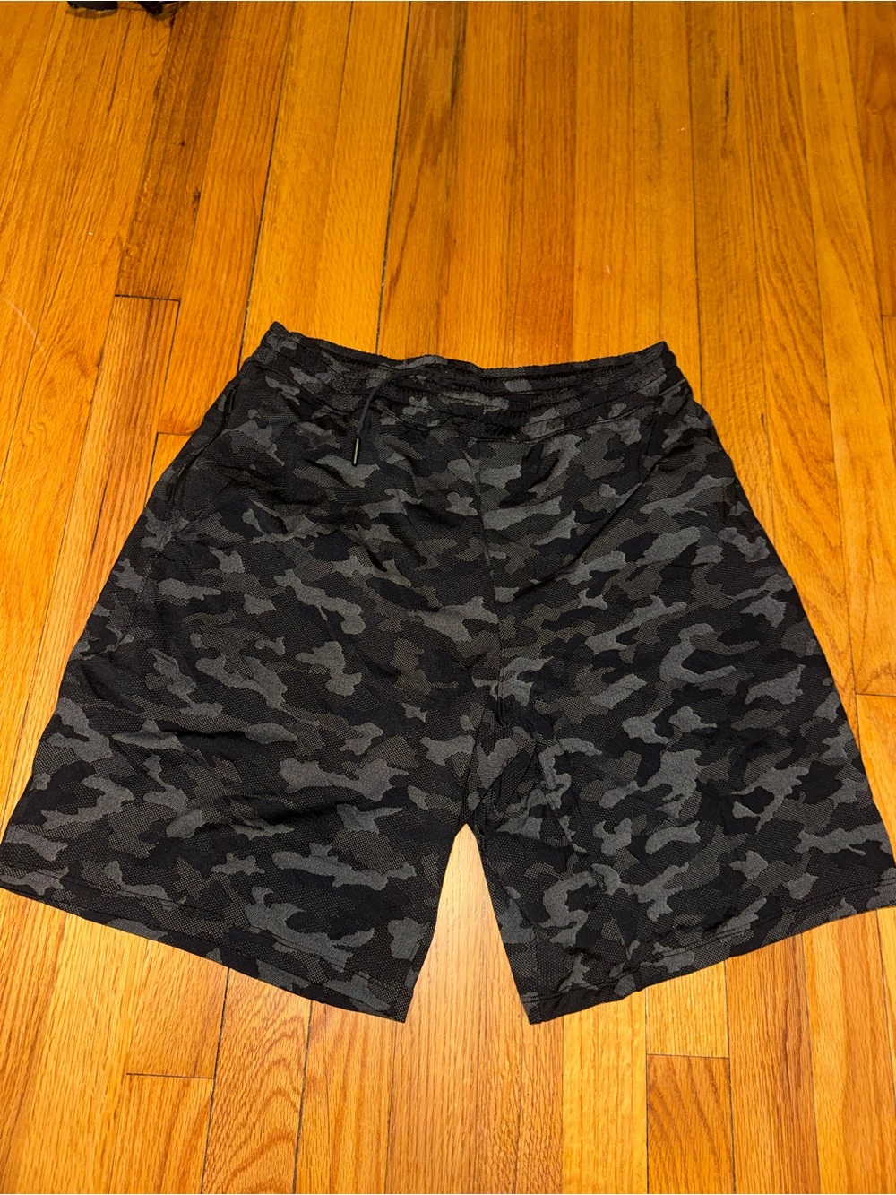Men's Black Camo Lululemon Shorts